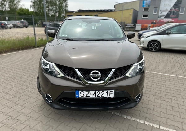 Nissan Qashqai cena 48900 przebieg: 62300, rok produkcji 2014 z Zabrze małe 277